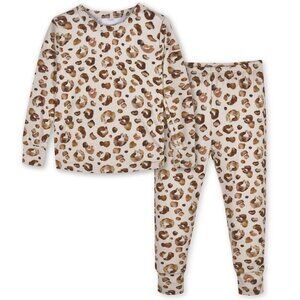 Viscose 2-Piece Spotted Leopard PJs Buttery Soft Viscose Made from Eucalyptus
